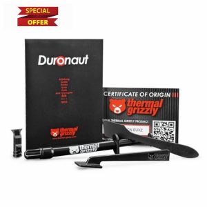 Thermal Grizzly - Duronaut - 2 Gram - Enhanced Durability & High Performance Thermal Paste - for Maximum Thermal Conductivity While Overclocking CPU/GPU/PS4/PS5/Xbox