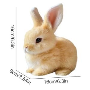 Realistic Interactive Bunny Toy Battery Operated