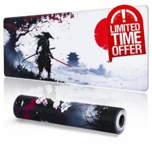 DESERO Large Gaming Mouse Pad (800 x 300 x 3 MM) XL Extended Desk Mat