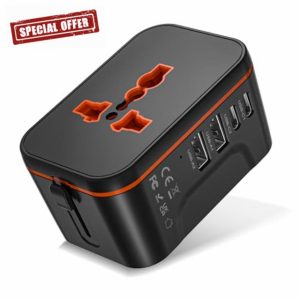 Universal Travel Adapter Worldwide