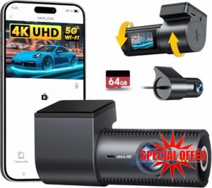 CIEVIE Dash Cam Front and Rear