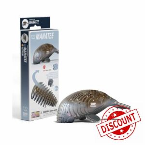 EUGY Manatee 3D Model Craft Ki