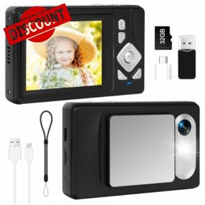 Digital Camera 4K - 48MP UHD Autofocus with 2.83" LCD Screen