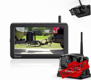 eRapta Magnetic Wireless Reversing Camera Kit 5” IPS Monitor