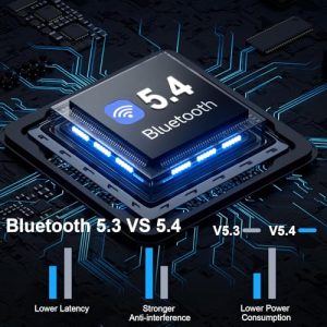 Bluetooth 5.4 Headphones HiFi Stereo