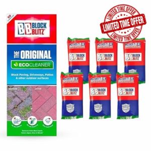 Block Blitz Block Paving Eco Cleaner. Removes and Prevents Algae