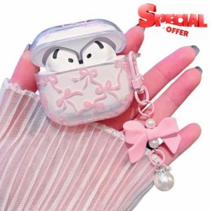 MINSCOSE Compatible with AirPods 4 Clear Case