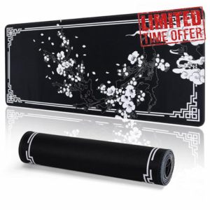 DESERO Large Gaming Mouse Pad (800 x 300 x 3 MM) XL Extended Desk Mat