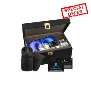 ZARDIL Faraday Box with Free 2 Faraday Pouch & 2 RFID Blocking Card. Signal Blocker Shield for Car Key & RFID Protectio