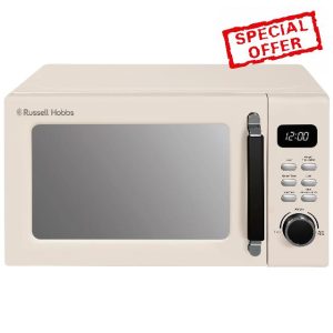 Russell Hobbs RHM2026C STYLEVIA 20 Litre 800 W Cream Digital Microwave