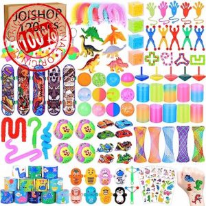JOISHOP 120Pcs Party Bag Fillers Unisex Prize Box Toys Assortment Toys Classroom Prizes Rewards Goodie loot Bag Fillers for Boys Girls Birthday Party Favors
