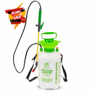 GREEN HAVEN 5 Litre Pump Action Pressure Sprayer - Pump sprayer with Adjustable & Carrying Strap