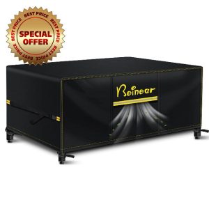 Beinear Garden Furniture Cover Waterproof Rectangular 125 x 63 x 72 cm