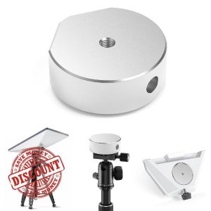 EDUP HOME Starlink Mini Mount Adapter - Aluminum Alloy Tripod Mount Adapter for Starlink Mini 1/4''-20 Thread Enables Tripod