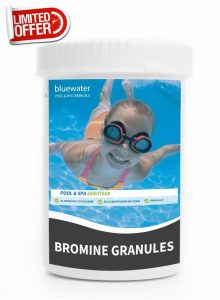 1kg Bluewater Bromine Granules for Hot Tub – Gentle Alternative to Chlorine