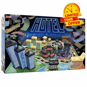 IDEAL | Hotel: The classic five star family game from IDEAL | Family Games |2-4 Players| Ages 8+