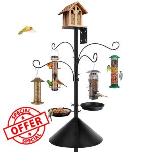 Bird Feeders Hanging Station