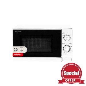Sharp R20DWM 20L Solo Microwave Oven