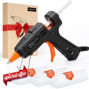 Fireproof Hot Glue Gun with 30pcs Glue Gun Sticks