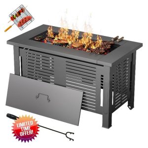 UNIONLINE Large Fire Pit Table