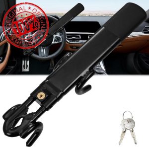 Warmiehomy Steering Wheel Lock Twin Bar