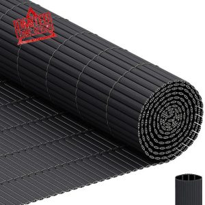 INMOZATA PVC Garden Screening 6ft/1.8m High x 3m Wide Triple Reinforcement Privacy Fence Screening