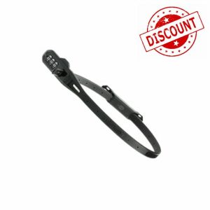 Hiplok Z LOK COMBO Bike Lock/Motorbike Helmet Lock. 3 Digit Code. Steel Core & 45cm Locking Length. Optional Bracke