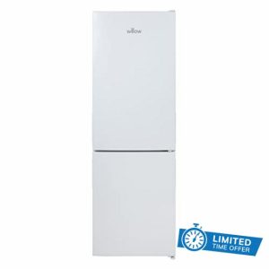 Willow WFF157W 157L Freestanding 70/30 Fridge Freezer with Adjustable Thermostat