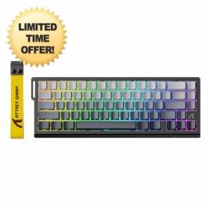 ATTACK SHARK X68 HE 8000Hz Rapid Trigger Keyboard