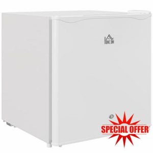 HOMCOM 46 Litre Table Top Mini Fridge with Lock