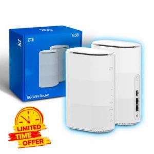 ZTE G5B - Unlocked wireless 5G AX3000 WiFi6 Whole Home Router