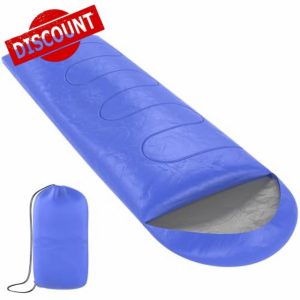 ZENO Sleeping Bag | Sleeping Bags For Adults | Waterproof & Lightweight | 3 Season Sleeping Bag | Includes Lightweight Carry Bag | Ideal For Cold & Warm Weather | Comfort Padded