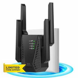 Wifi Extender Booster with Ethernet Port