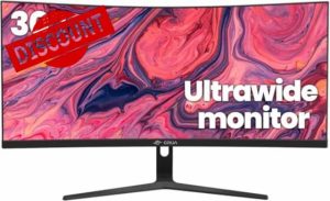 CRUA 30Inch Ultrawide Curved Monitor