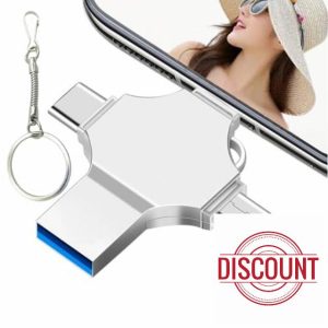 USB C flash drive photostick 128gb 4 in 1