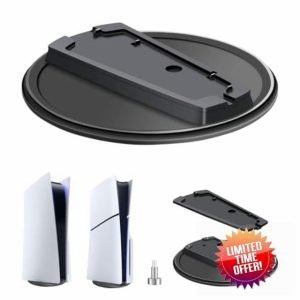 Effdrdfs Vertical Stand for PS5 Slim/PS5 Disc & Digital Console