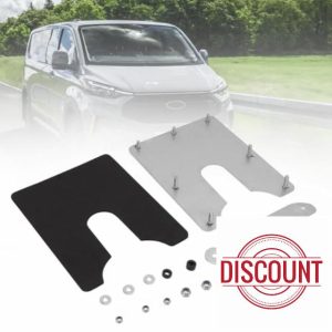 JERICMOTO Van Rear Barn Door Repair Kit/Safety Shield For Ford Custom 2012-2025