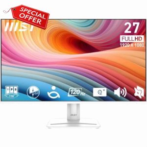 MSI PRO MP275W E2 27-Inch FHD Office Monitor - 1920 x 1080 IPS Panel