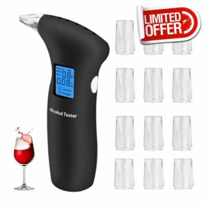 Breathalysers With 12 Mouthpieces