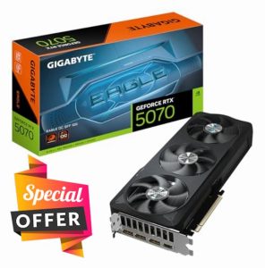 Gigabyte GeForce RTX 5070 EAGLE OC SFF 12G Graphics Card - 12GB GDDR7
