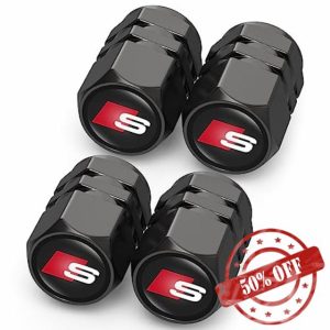 GIOIFFVAERO 4PCS Tyre Valve Caps