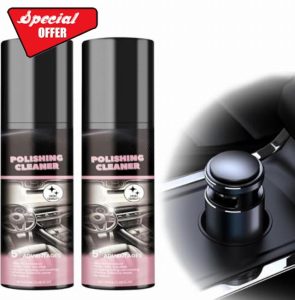 DEJIN 2Pcs Polishing Cleaner Car Interior