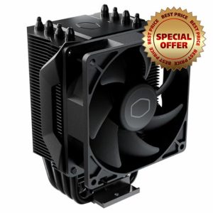 Cooler Master Hyper 411 Nano CPU Air Cooler - 4 Heat Pipes (TDP 180W)