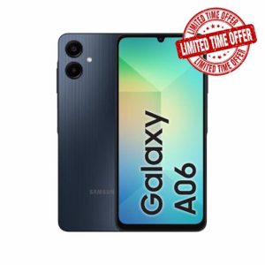 Samsung Galaxy A06 4G 4/64GB Unlocked & Sim free Smartphone Black.