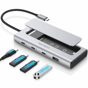 RSHTECH M.2 NVMe/SATA SSD Enclosure