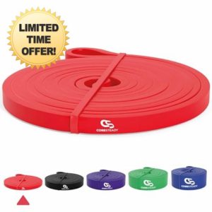 Coresteady Pull Up Bands & Resistance Bands - Rubber Heavy Duty Loop Band for Men & Women - Build Fit Power & Muscle - Training