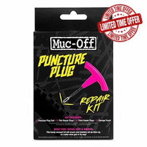 Muc-Off Tubeless Puncture Repair Kit - Tyre Plugger and Plugs for Tubeless Tyres
