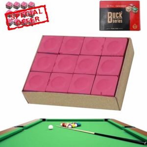 12 Pack Snooker Chalk