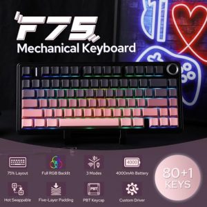 Tri-mode Bluetooth/2.4GHz/USB-C Mechanical Keyboard