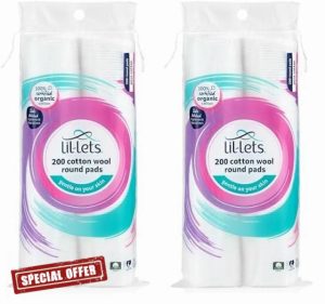 Lil-Lets Cotton Wool Round Pads